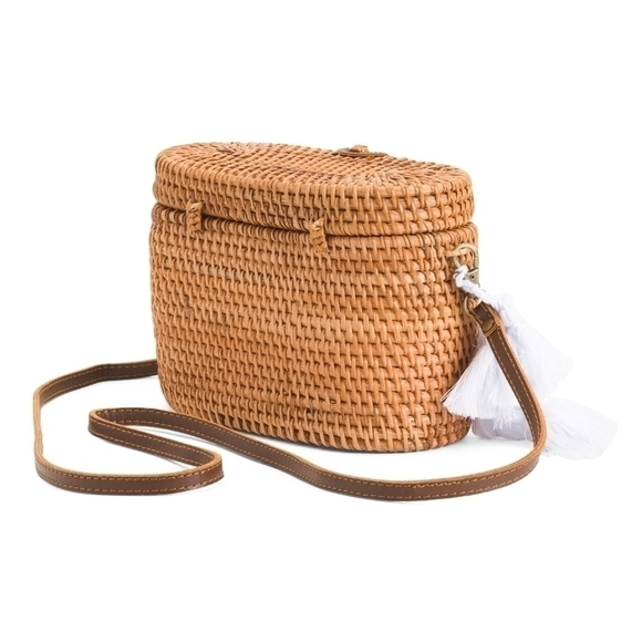 Rattan hand crafted Crossbody - Picture 8 of 13